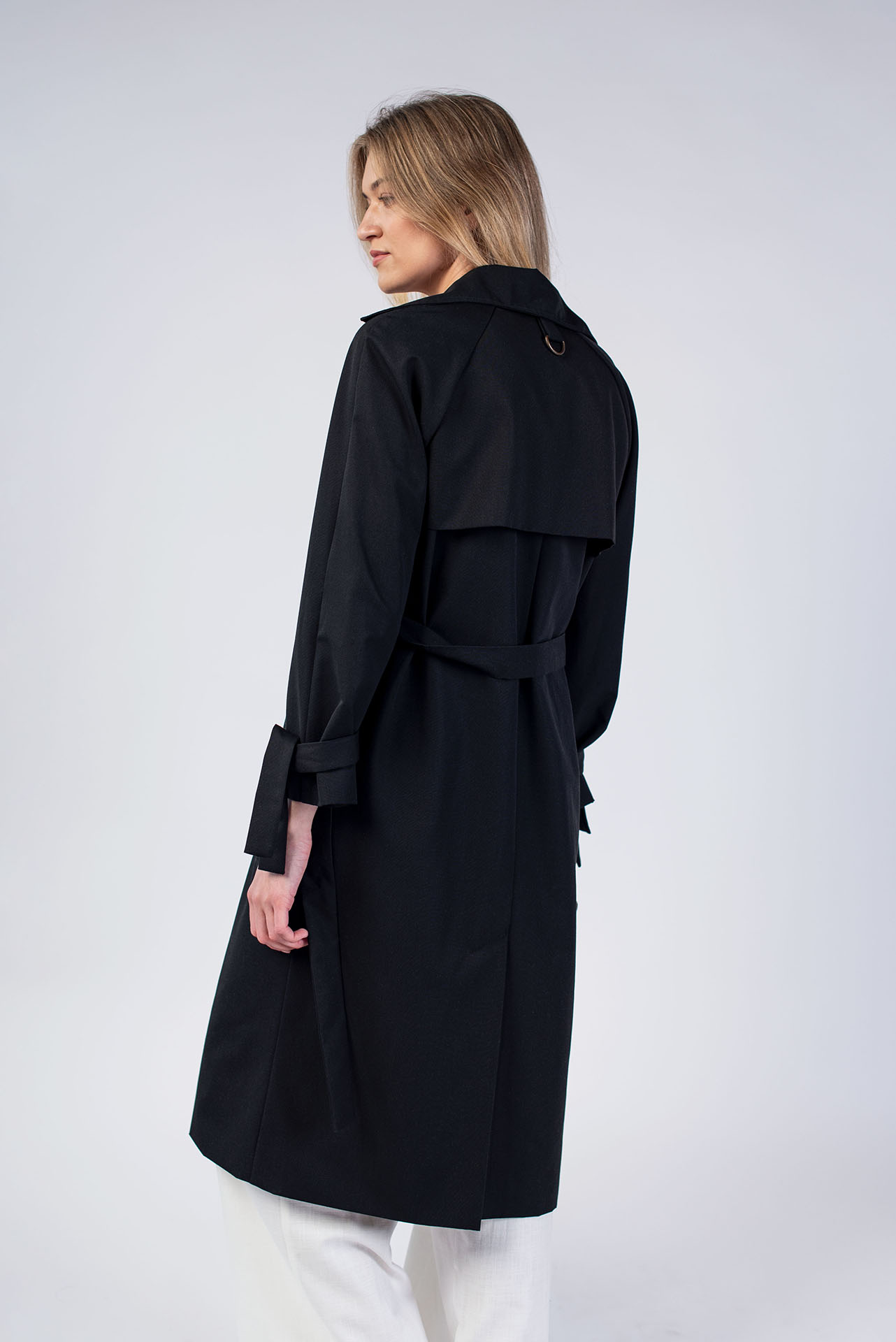 BLACK LIETPALTIS/"trenchas" - Image 3