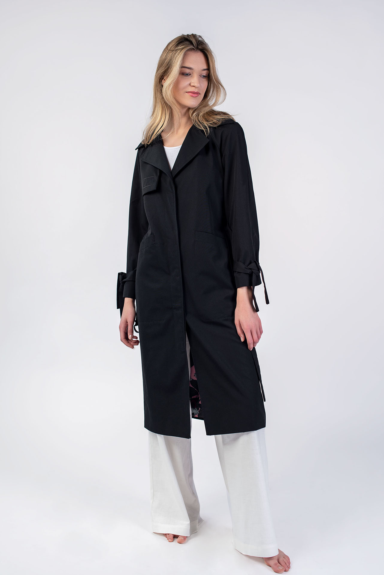 BLACK LIETPALTIS/"trenchas" - Image 4