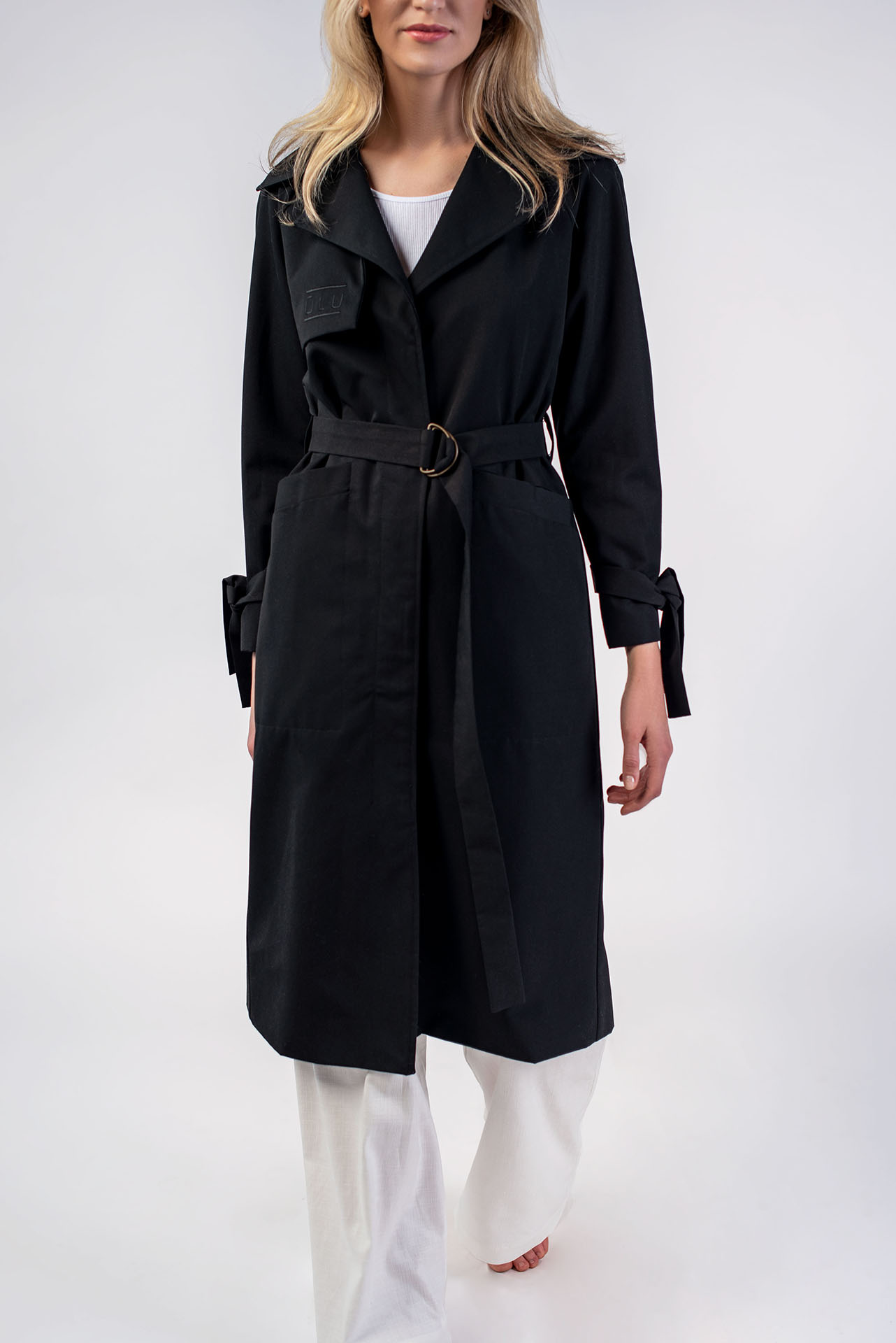 BLACK LIETPALTIS/"trenchas" - Image 5