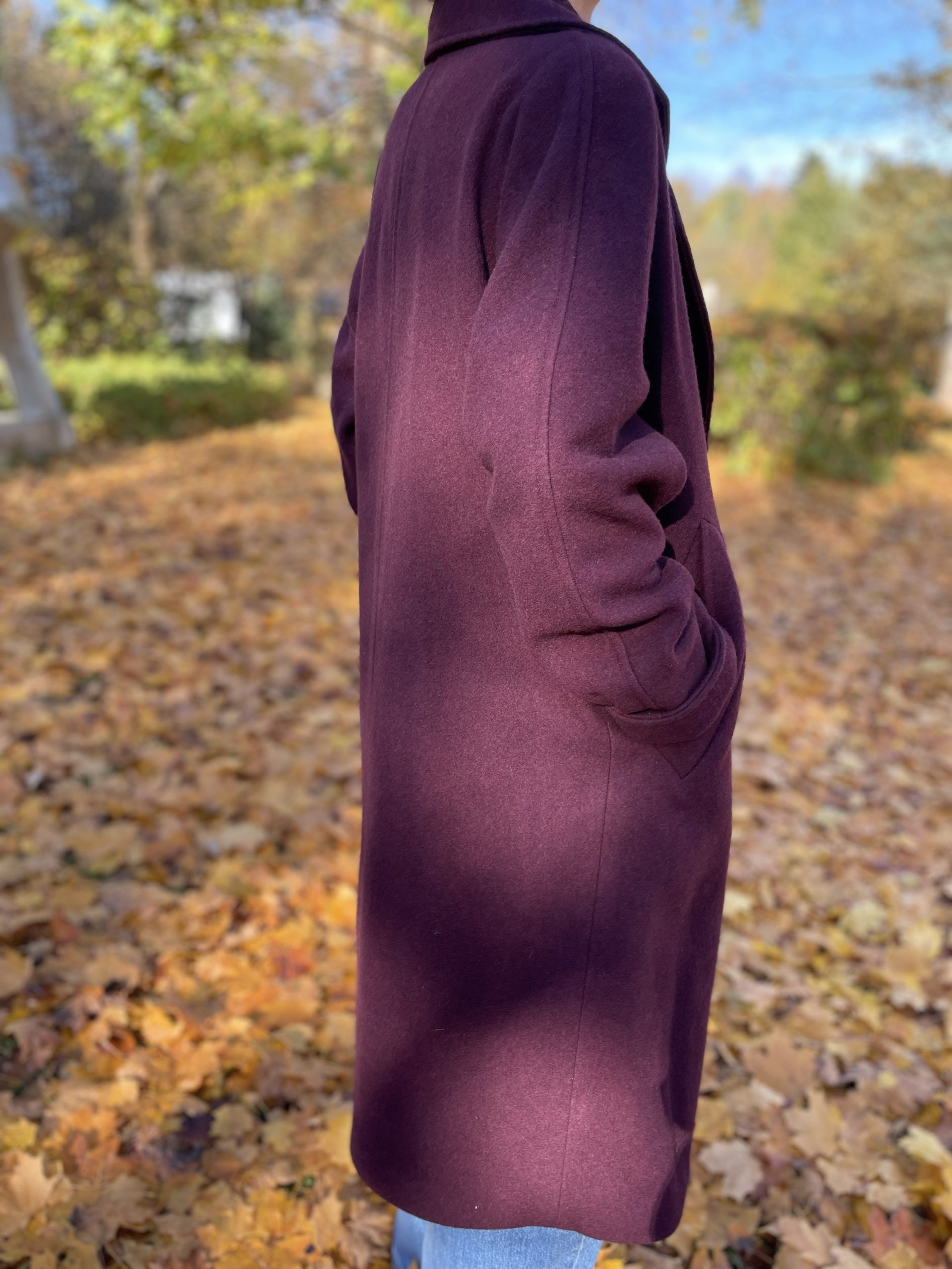 "Oversize" paltas| Bordo - Image 5