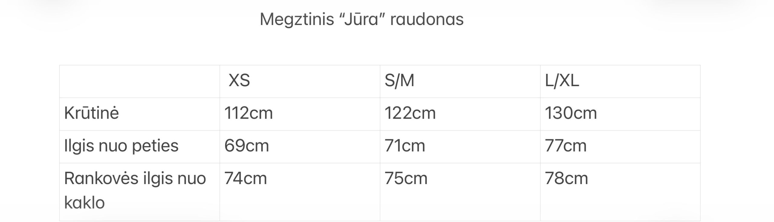 MEGZTINIS "JŪRA" | raudonas - Image 10