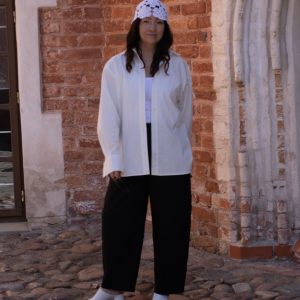 Marškiniai „Olivia” balti